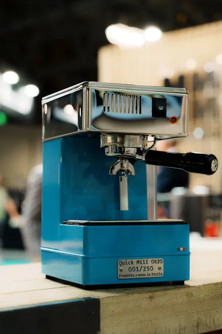 Hoofdbeeld Quick Mill 820 Blauw Limited Edition