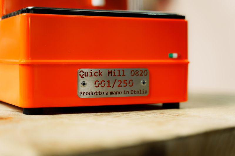 Quick Mill 820 Oranje Limited Edition